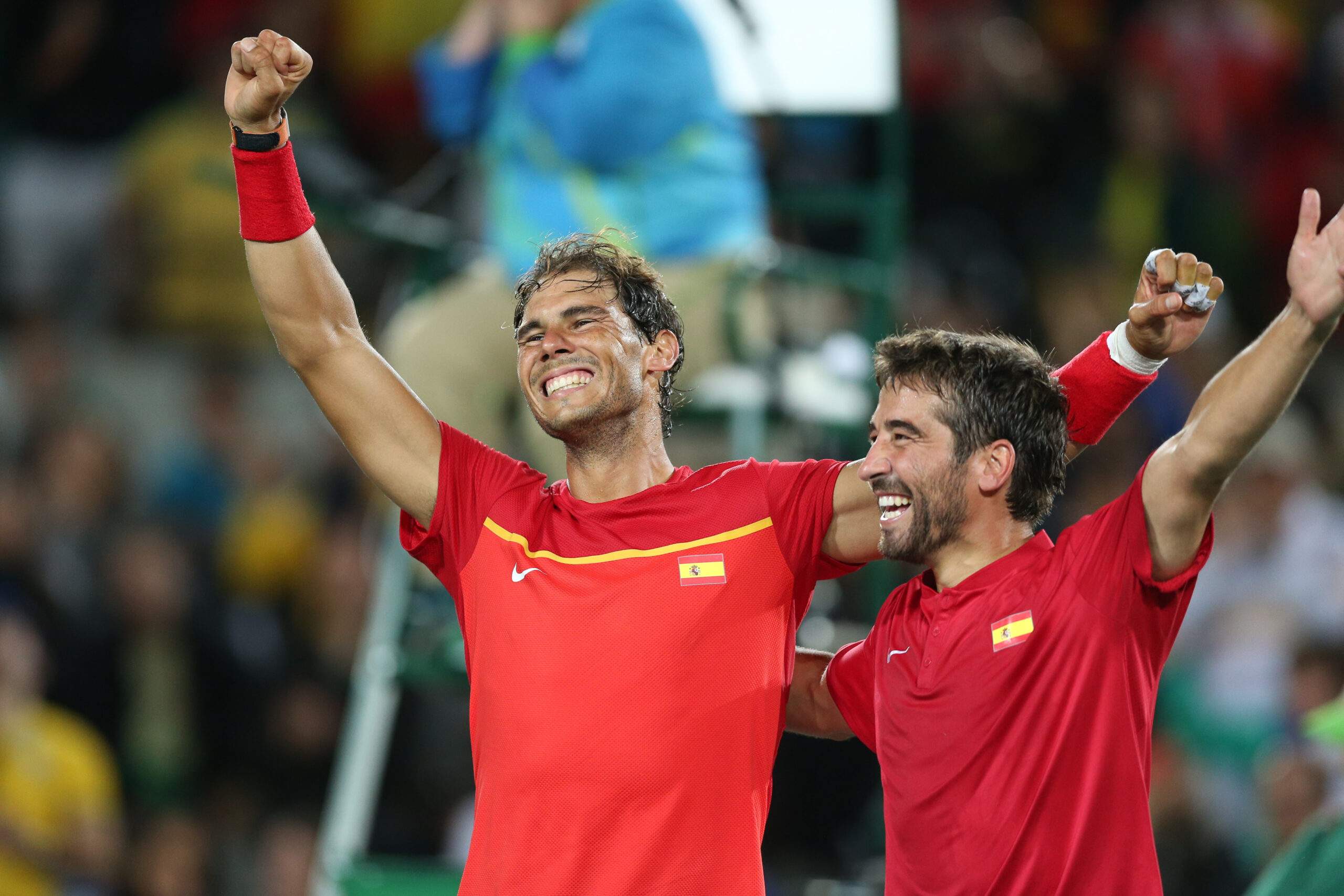 El campeón de España vuelve a la pista.  Nadal ha vuelto
