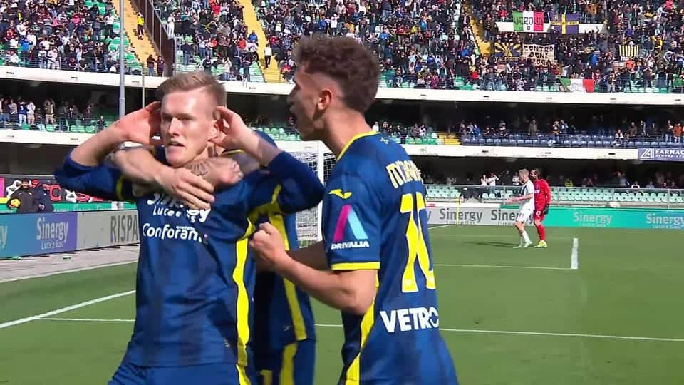 Karol Swiderski scores his first goal in the Italian League! [WIDEO]