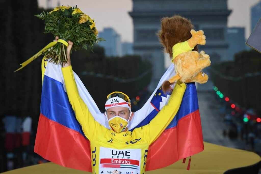 Tadej Pogacar. Tour de France