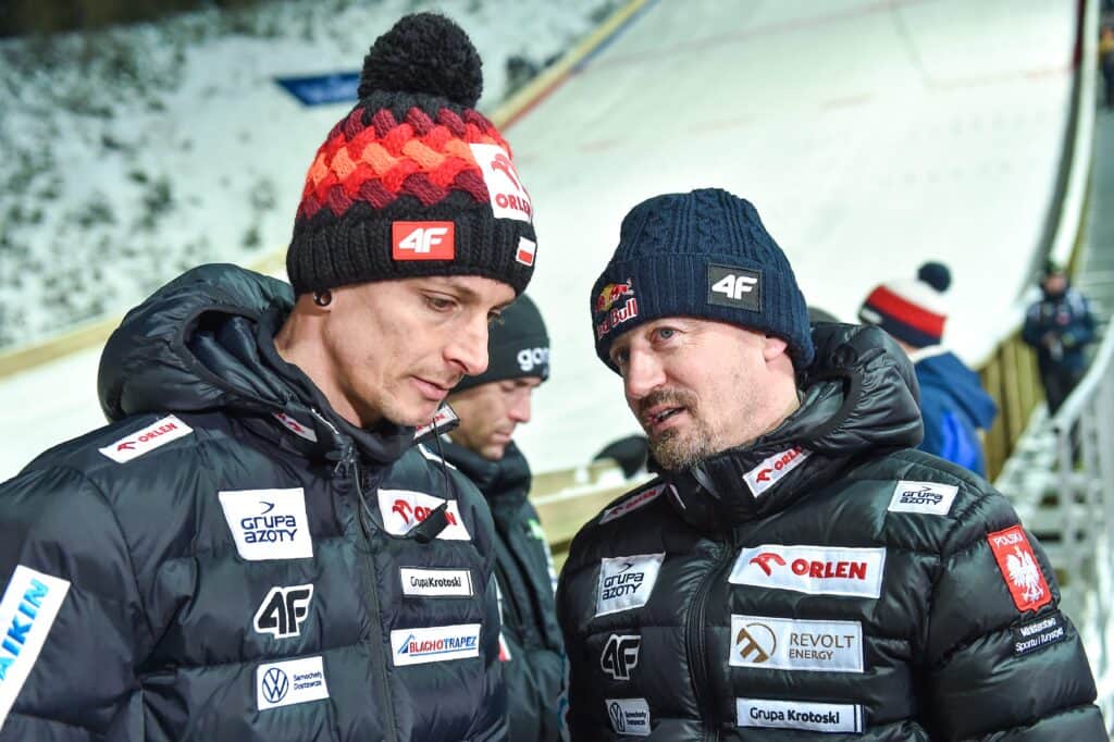 Thomas Thurnbichler i Adam Małysz