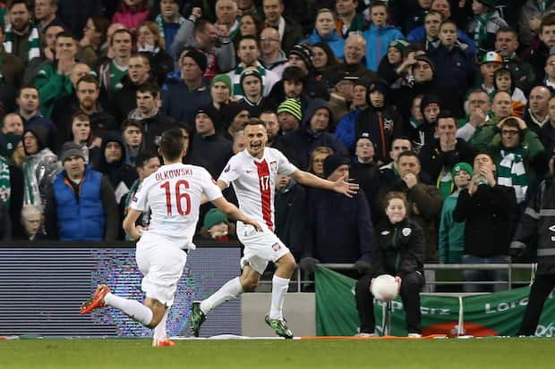 MECZ ELIMINACJE DO MISTRZOSTW EUROPY FRANCJA 2016 GRUPA D: IRLANDIA - POLSKA --- QUALIFICATION FOR UEFA EURO 2016 MATCH GROUP D: IRELAND - POLAND