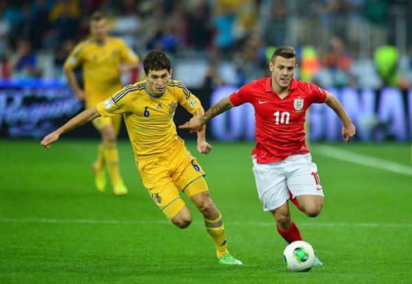 Soccer - FIFA World Cup Qualifying - Group H - Ukraine v England - Olympic Stadium