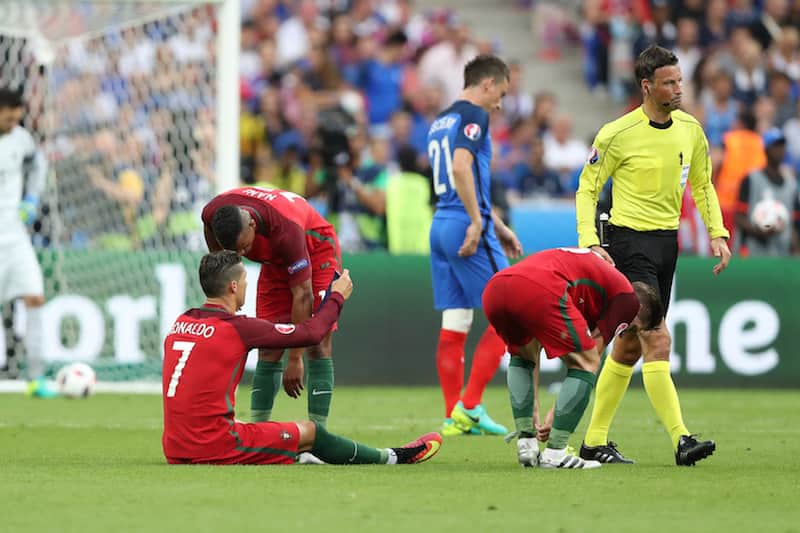 Pilka nozna. Euro 2016. Portugalia - Francja. 10.07.2016
