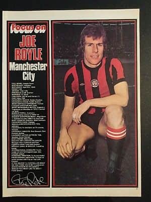 A4-Football-picture-poster-Focus-On-JOE-ROYLE-Man