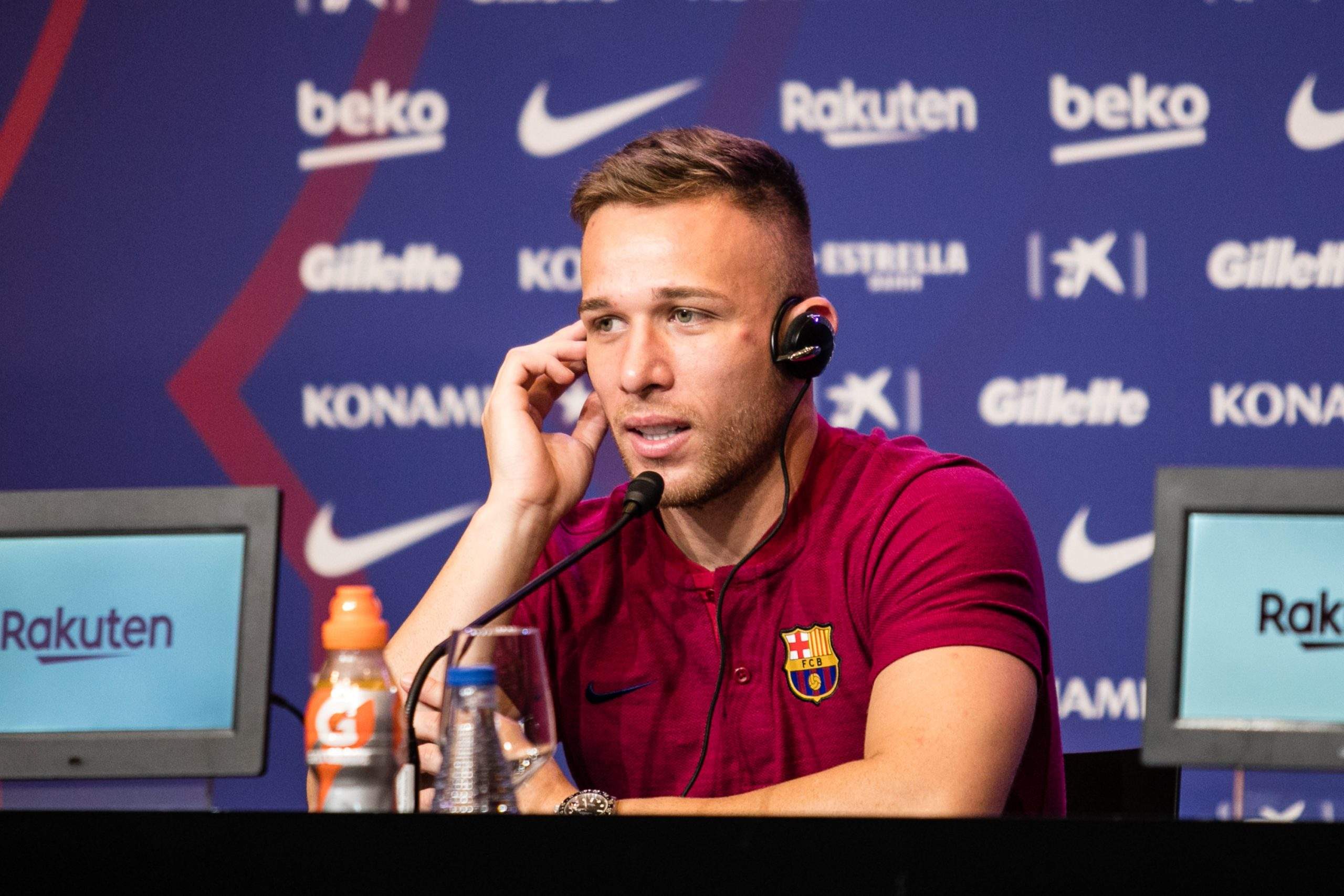 Soccer: Arthur Melo signing for FC Barcelona
