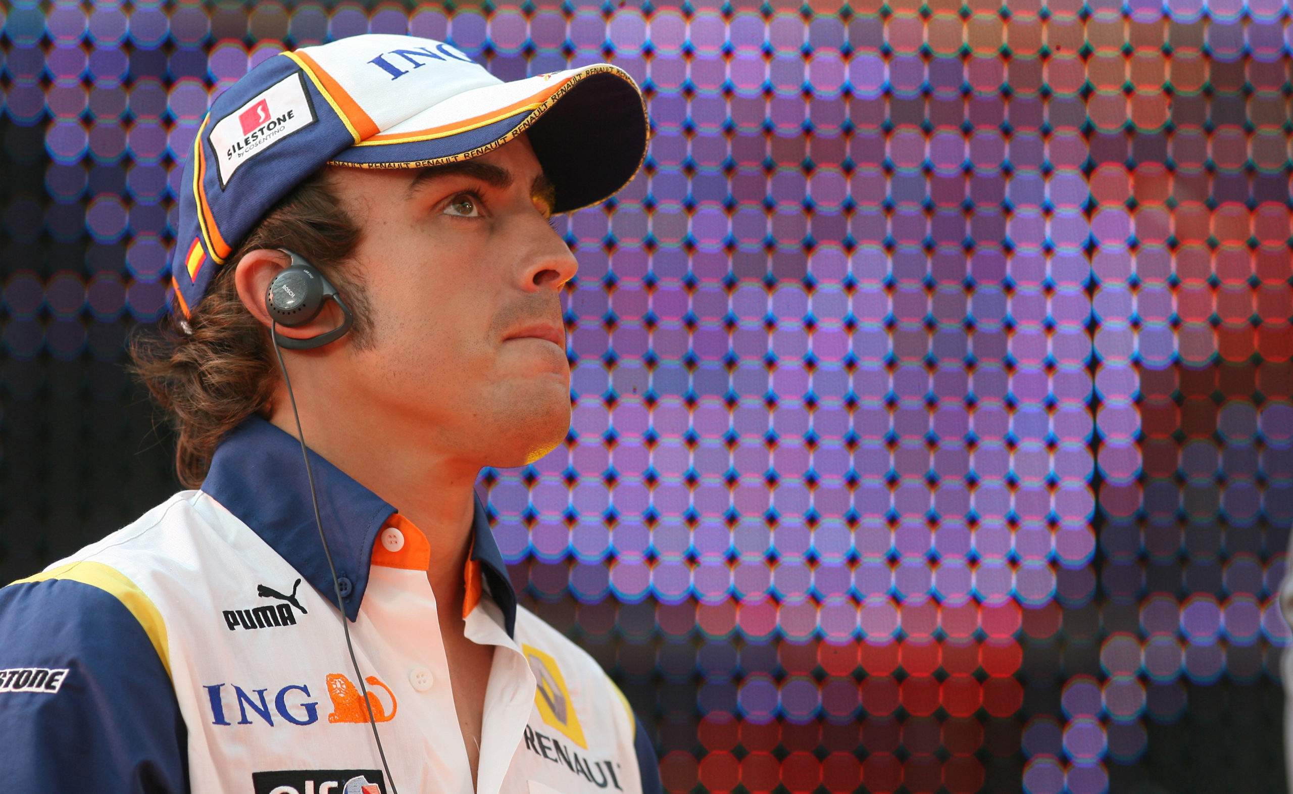 Fernando Alonso w 2008 roku