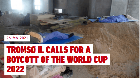 Tromsø IL wzywa do bojkotu mistrzostw świata w Katarze