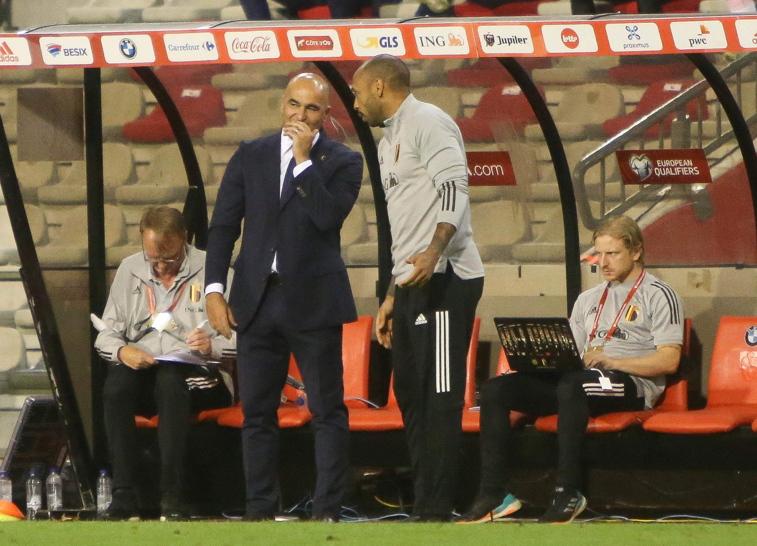 Thierry Henry i Roberto Martinez