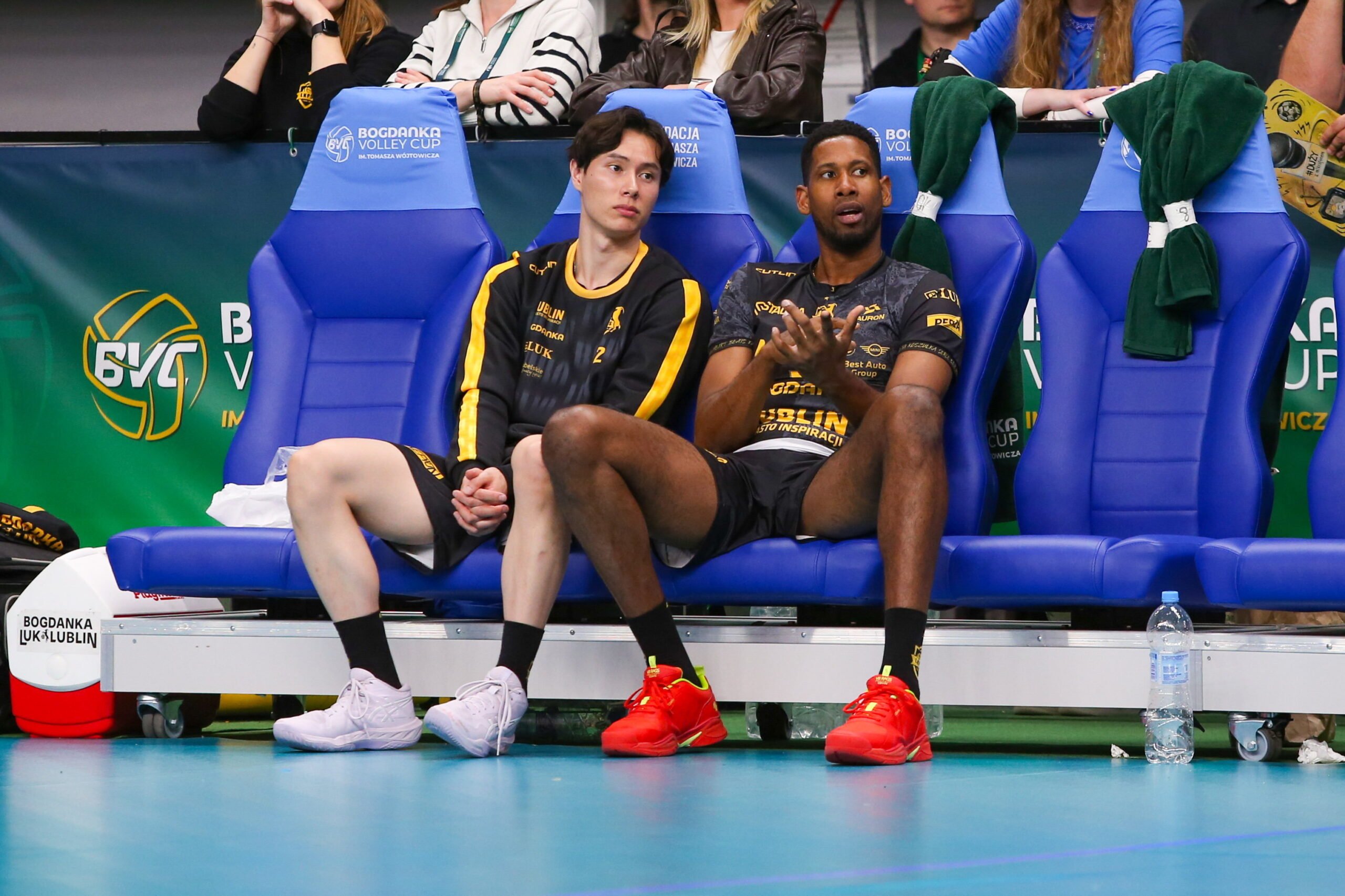 Ran Takahashi i Wilfredo Leon