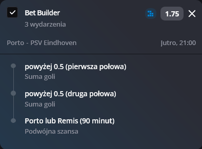 FC Porto - PSV Eindhoven typy