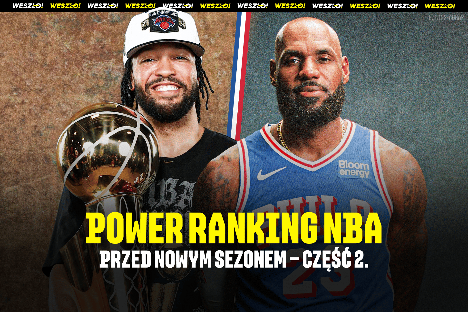 Power Ranking NBA – część 2