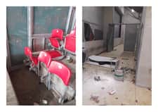 Kibole zdemolowali stadion Widzewa [ZDJĘCIA]