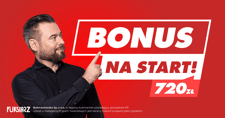 Fuksiarz kod promocyjny: bonus powitalny do 720 zł