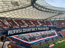 Oprawy kibiców Wisły i Pogoni w finale Pucharu Polski [WIDEO]