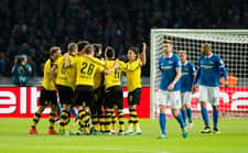 Borussia rozjeżdża Herthę i bukuje bilety do Berlina