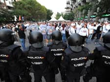 Policja w Madrycie w stanie gotowości przed meczami LM
