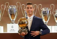 Kontaktowa Złota Piłka. Cristiano Ronaldo po raz czwarty