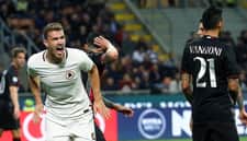 Roma gniecie Milan i idzie po wicemistrzostwo. Edin Dżeko szybko zabił mecz