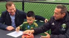 Derrick, najmłodszy piłkarz w MLS. Piękny gest Portland Timbers
