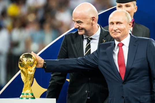 Rosja awansowała w rankingu FIFA