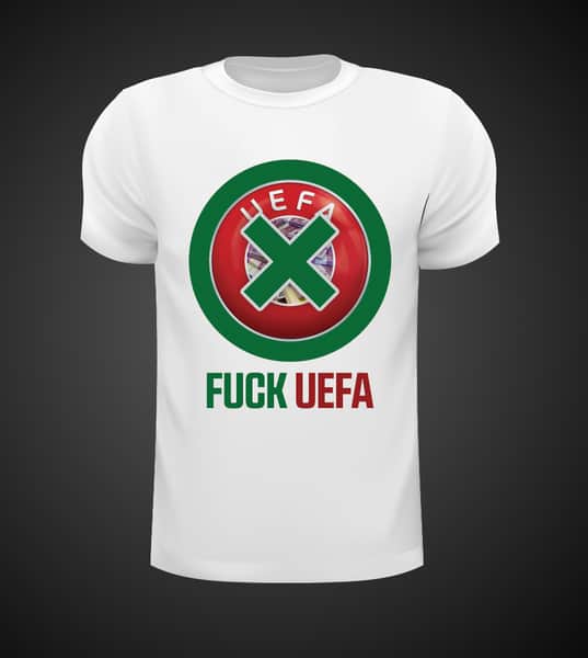 Koszulki FUCK UEFA. Kup!