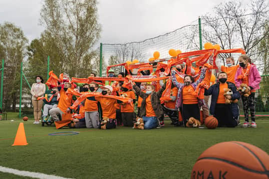 Olimpijska zabawa w Katowicach. Dzięki Pomarańczowej Sile dzieci poczuły smak igrzysk!